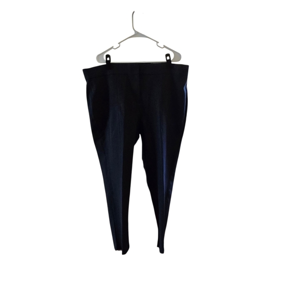 PLUS SIZE*****Talbots Black Straight Leg Pants - Picture 1 of 9